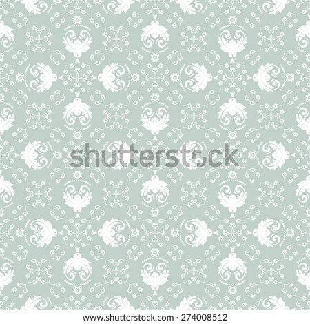 Geometric pattern. Seamless  background. Abstract texture for wallpapers. Blue and white colors