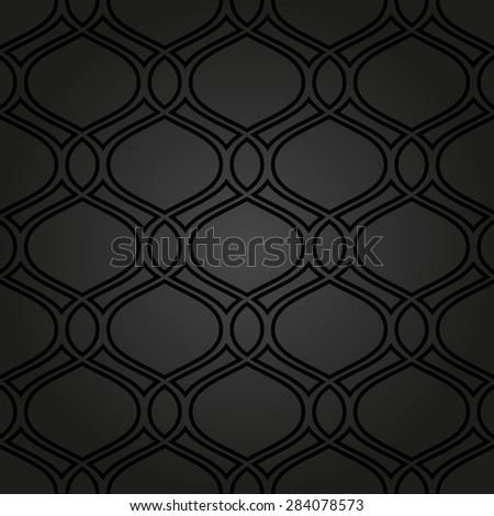 Geometric pattern. Seamless  dark background. Abstract texture for wallpapers
