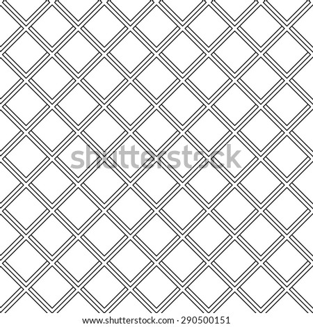 Geometric fine abstract  background. Seamless modern texture with diagonal lines for wallpapers. Black and white pattern