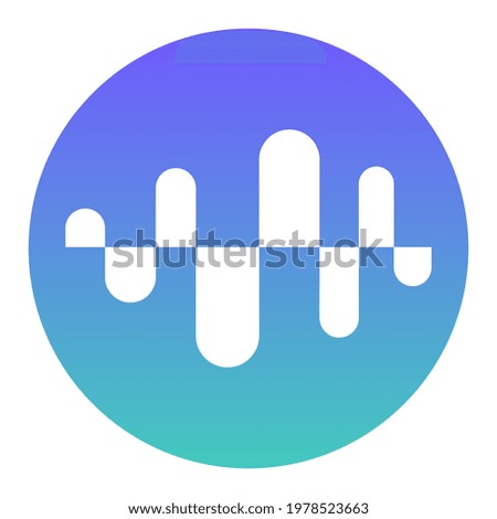 Enzyme, old Melon, MLN token symbol cryptocurrency logo, coin icon isolated on white background. Vector illustration.