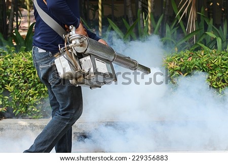 Fogging mosquito to prevent of dengue fever