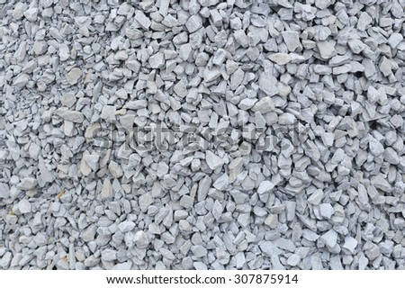 Background Crushed Granite gravel texture in buildind site