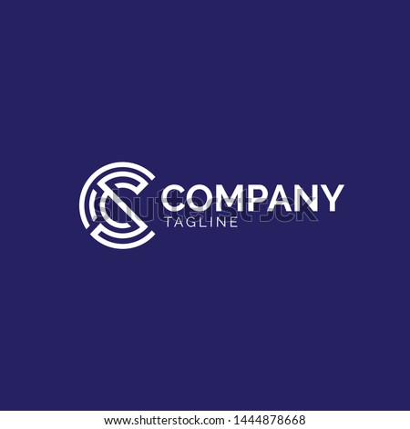 CSC initial logo, letter based monogram logo