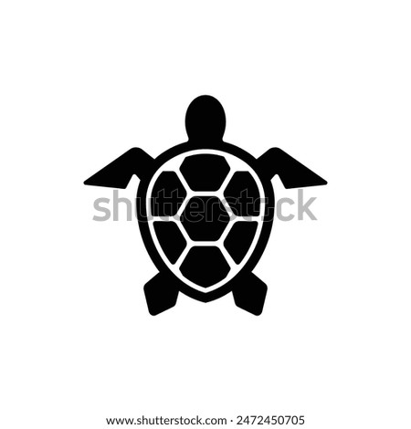 Turtle icon vector design trendy