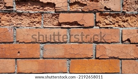 Similar – Image, Stock Photo crack in masonry