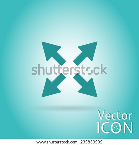 Similar – Image, Stock Photo Four arrows in all directions