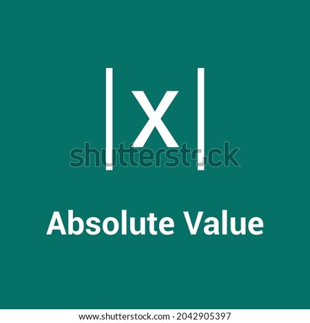 absolute value symbol in mathematics