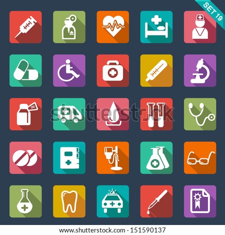 Medical and health-care icons