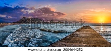 Similar – Image, Stock Photo western beach Senses