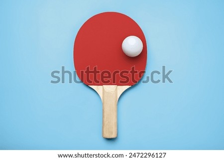 Similar – Image, Stock Photo Table tennis table in forest