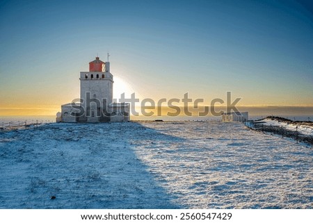 Similar – Foto Bild Leuchtturm in Island