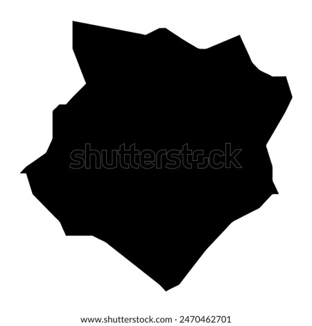 Santa Isabel map, administrative division of Puerto Rico. Vector illustration.