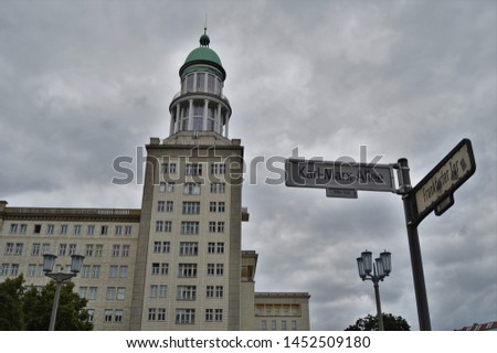 Similar – Image, Stock Photo Frankfurt Avenue Berlin