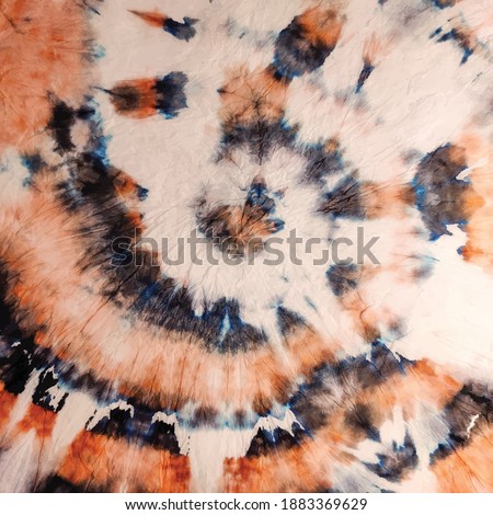 Black Spiral Tie Dye. Tie Dye Spiral Swirl. Circle Colorful Batik. Brown Dirty Tie Dye. Traditional Hippie Stripe. Swirl Watercolour. Vector Dyed Print. Spiral White Circle. Dyed Tie Dye Background