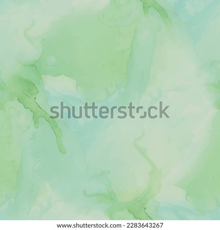 Marble Foil Vector Ink. Metal Water Color Background. Green Ink Paint. Blue Marble Background. Gold Seamless Watercolor. Vector Abstract Template. Golden Alcohol Ink Canvas. Fluid Elegant Repeat.