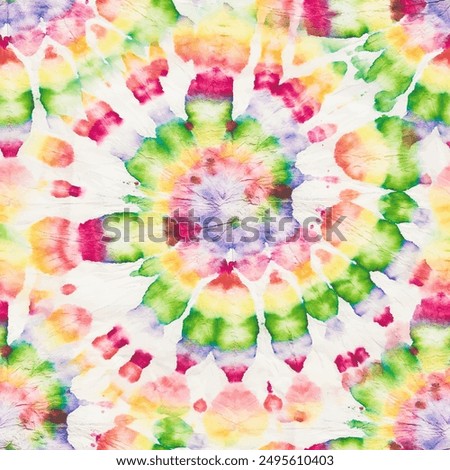 Tie Dye Seamless Round. Pink Tie Dye. Unicorn Swirl Background. Rainbow Tie Dye. Swirl Repeat. 1960 Bright Pattern. Psychedelic Vector Background. Circle Rainbow Pattern. Spiral Tiedye Batik.