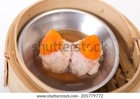 yumcha, dim sum in bamboo steamer, chinese cuisine, Type of Chinese Steamed Dumpling