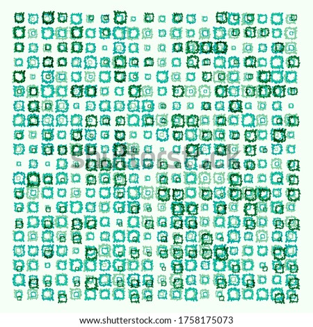 pixel art vector, green vector background with deformed squares, matrix concept, checkered. For online event, conference, webinar, convention, packaging design vector, vector icon, wallpaper