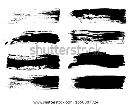 Brush Strokes. Black Graffiti Textures. Grey Brush Elements. Water Color Effect Stripe. White Grunge Wave. Monochrome Photoshop Watercolor Brushes.