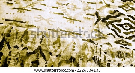 Prints Geometric. Yellow Ikat Mandala. Bright Digital Geometric Painting. White Tie Dye Background. Modern Textile Ikat. African Line Art. Gujarat Fabric.