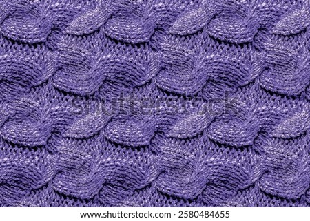 Similar – Image, Stock Photo Snowflake on black knit