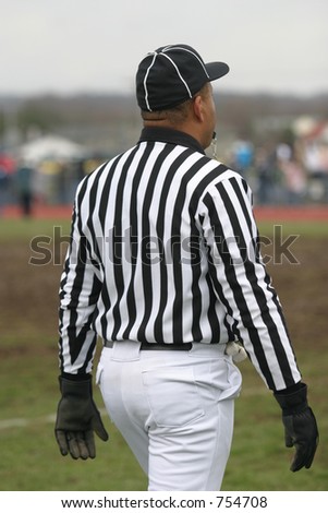 Football referee.