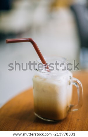Ice coffee - afternoon delight