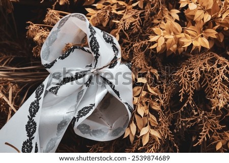 Similar – Image, Stock Photo Withered and decorated with hoarfrost