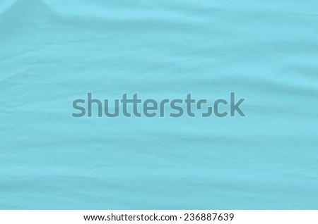 Blue Wrinkled Fabric Texture for back ground
