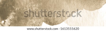 Chocolate Dirty Art Background. Vintage Paper Texture. Cocoa Parchment Paper. Vintage Paint Spots. Coffee Abstract Watercolor. Brownish Dirty Art Painting. Parchment Texture.