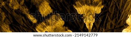 Honey Dirty Art Painting. Caramel Black Retro Watercolor Print. Ink Splash Paint. Acid Dark Background. Black Yellow Bohemian Hand Dye. Psychedelic Dark Background.