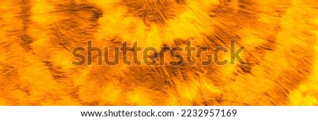 Pumpkin Tie Dye Watercolor Art. Copper Yellow Vintage Paint Spots. Curry Dirty Art Painting. Mustard Amber Vintage Tie Dye Design. Summer Carrot Tie Dye Effect. Batik Brush Banner.
