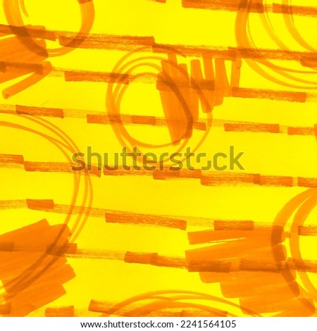 Dirty Art Painting. Mustard Lush Lava Watercolor Wallpaper. Summer Carrot Lines Dirty Abstract Drawing. Yellow Amber Fun Drawing. Grunge Scribbles. Sunny Sun Warm Stripes