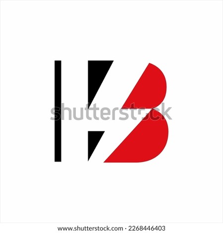 KSB letter logo design with thunderbolt symbol.