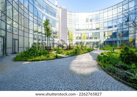 Similar – Image, Stock Photo Office Building Warehouse