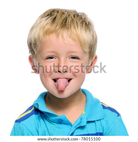 Cheeky Kid Making Funny Expressions Stock Photo 78015100 : Shutterstock