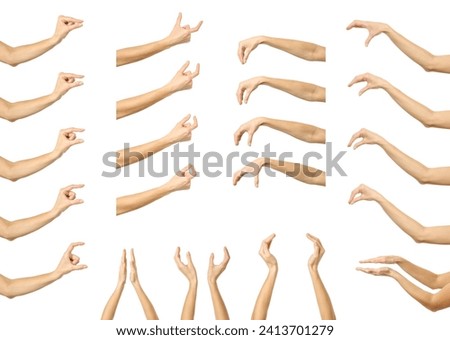 Similar – Image, Stock Photo female hand holding small pebble stones in hand near blue sea on a beach background, picking up pebbles on the stone beach, round shape pebbles, summer vacation souvenir, beach day, selective focus