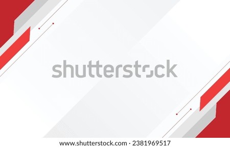 Dynamic Red Diagonal Lines on Clean White Background. Shutterstock Graphic Template