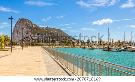 Similar – Foto Bild Stadt und Bucht von Gibraltar