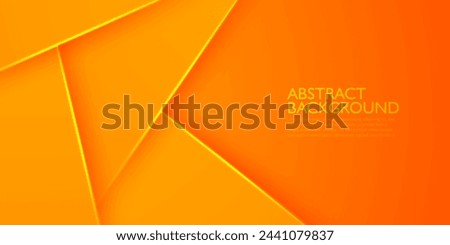 Abstract orange square overlap background for card graphics design. Orange background elements. Eps10 vector