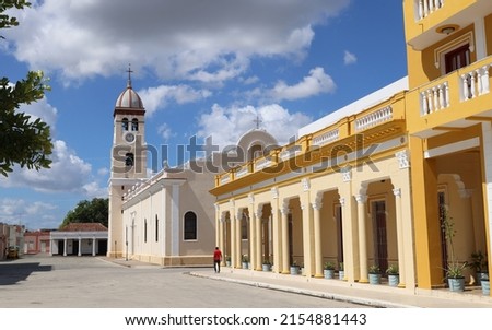 Image, Stock Photo old historic building, bayamo