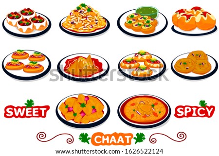 Indian Chaat Pani Puri,Sev Puri,Dahi Puri,Bhel Puri,Aloo Chaat,Ragda pattice,Dahi vada,Samosa Chaat,Papri Chaat,Aloo Tikki
