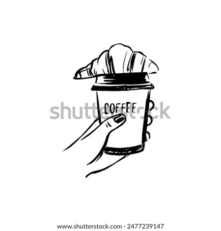 Similar – Image, Stock Photo GO FOR THE BRUSH!