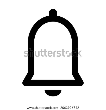 Notification none icon isolated vector illustration. High quality black style vector icon