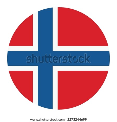 Flag Bouvet Island Emoji Icon Isolated Vector Illustration On White Background
