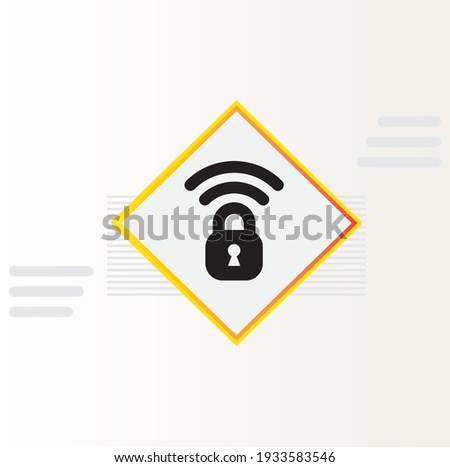 Norton Secure VPN icon isolated background