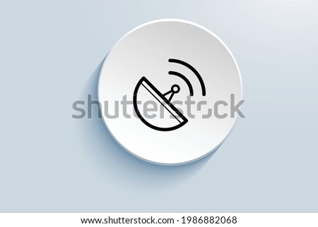 Telco icon isolated white background