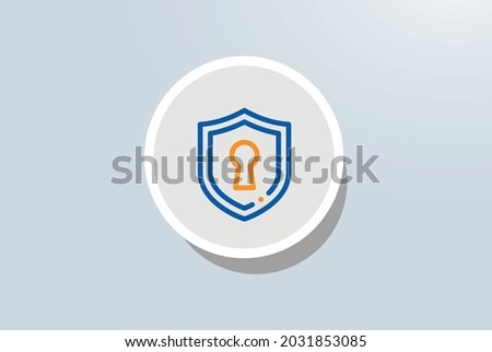 HIPAA Privacy Rule icon vector design