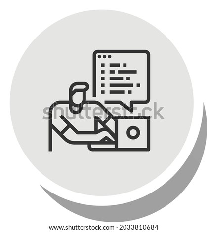 Full Stack Frontend Development Icon