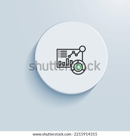 Health Dashboard Icon vector design